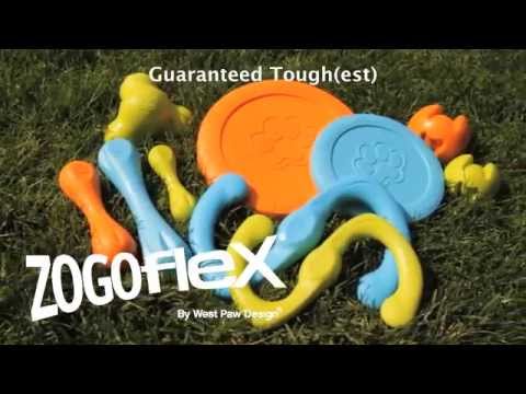 West Paw Qwizl&trade; Предизвикателство + Дъвчене + Лакомство, серия Zogoflex&trade;