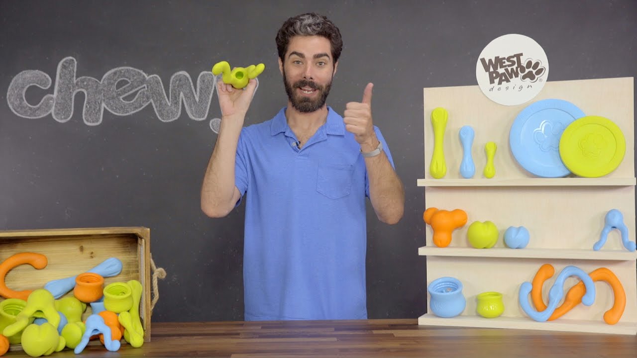 West Paw Qwizl™ Предизвикателство + Дъвчене + Лакомство, серия Zogoflex™