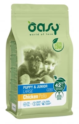 Храна за кучета Oasy Puppy & Junior Large за едри породи до 18 месеца