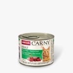 animonda Carny Adult - консервирана храна за израснали котки, със 100% прясно месо, 6х200 г
