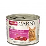 animonda Carny Adult - консервирана храна за израснали котки, със 100% прясно месо, 6х200 г