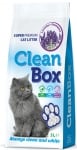 Clean Box Super Premium, ароматизирана котешка тоалетна, фин бял бентонит, 5 л