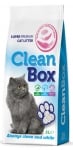 Clean Box Super Premium, ароматизирана котешка тоалетна, фин бял бентонит, различни видове